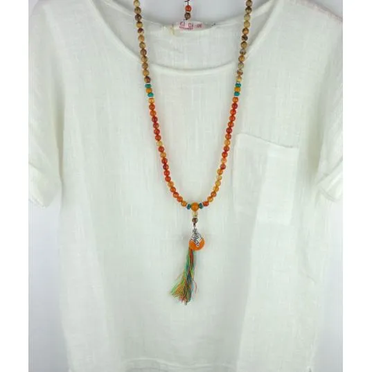 Jasper Mala Beads