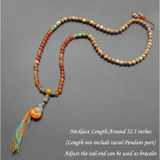 Jasper Mala Beads