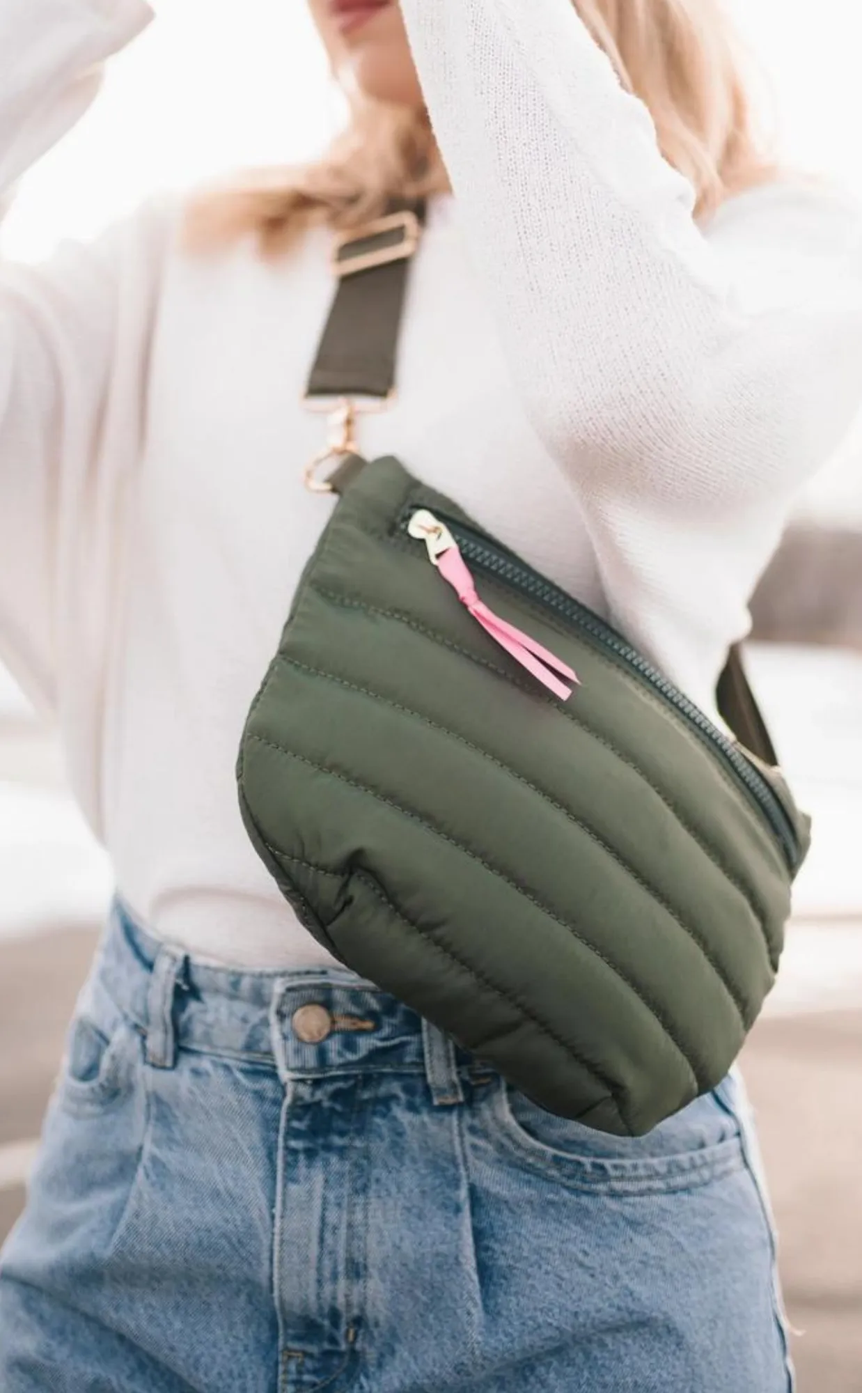 Jolie Puffer Belt Bag