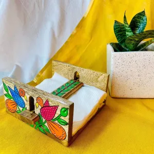 Jugni Napkin Holder - Artistic Pattachitra Craft