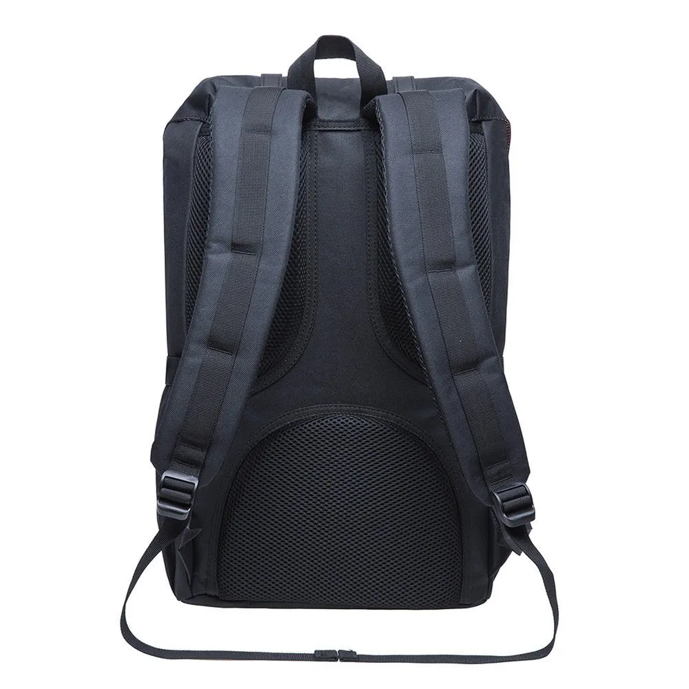 KAUKKO Backpack for city trips EP5-5 ( Black Red / 20.3L )