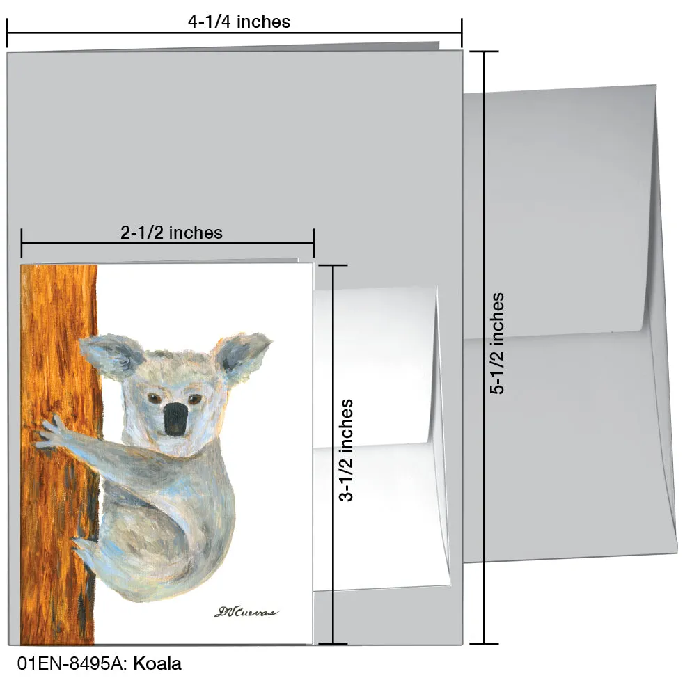 Koala, Greeting Card (8495A)