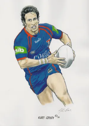 Kurt Gidley, GregsArt A4 Print