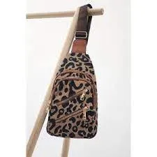 LEOPARD CROSSBODY BAG