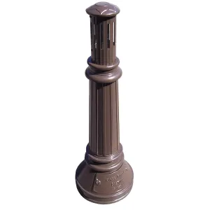 Light Ready Cast Aluminum Bollard