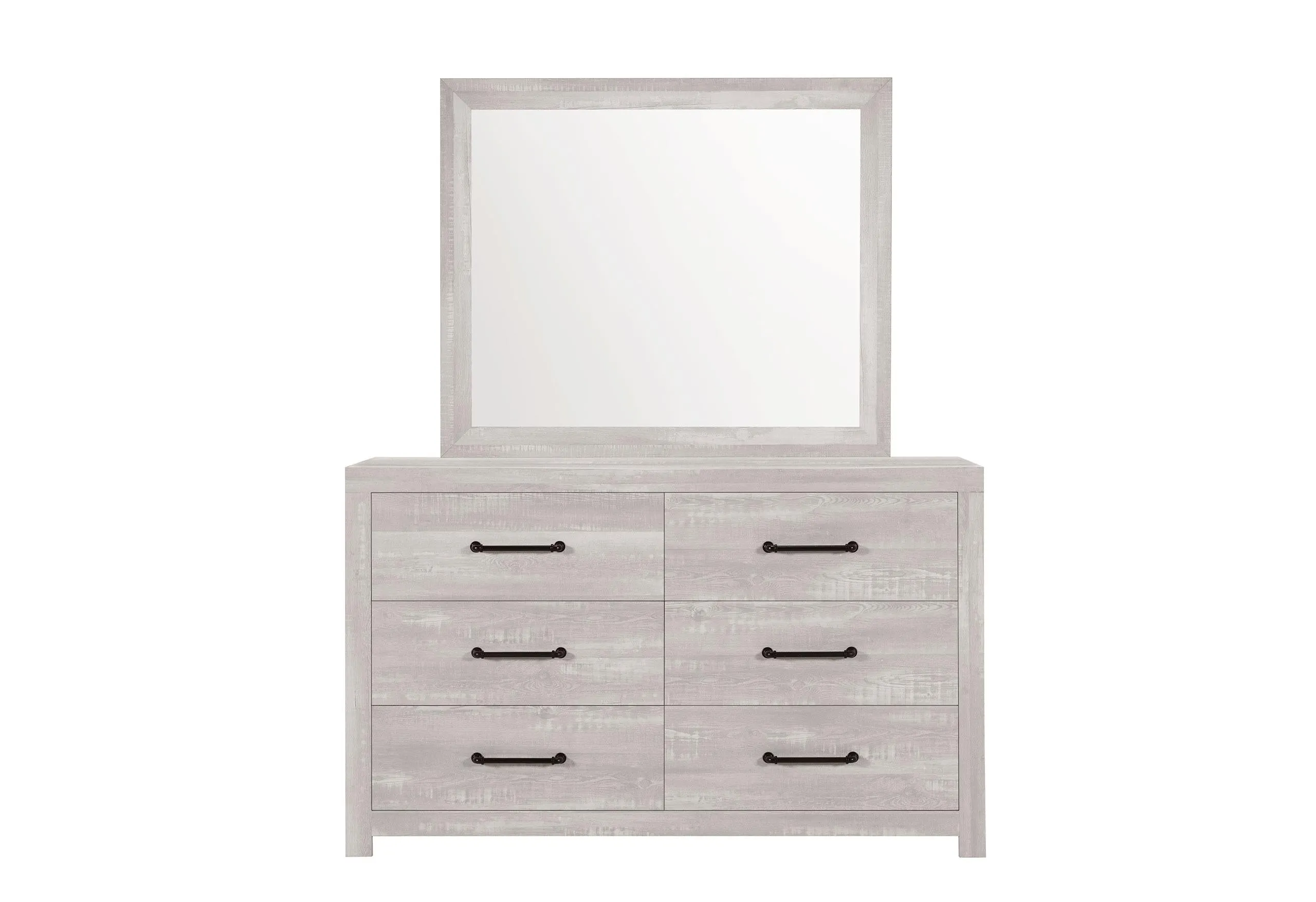 Linwood White Wash Dresser - Spacious Dresser