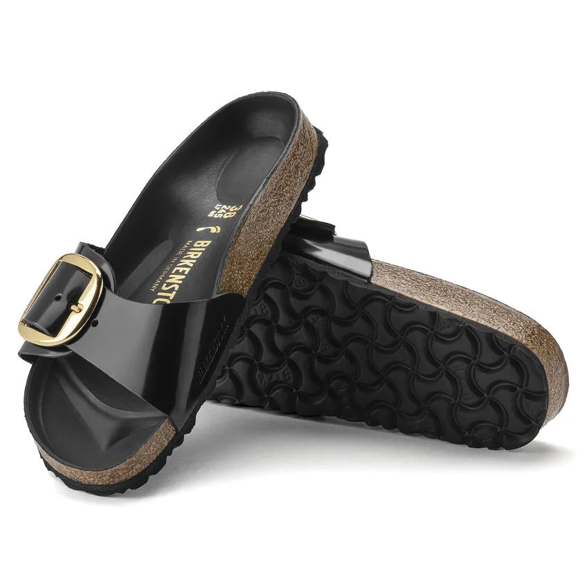 Madrid Big Buckle : High Shine Black