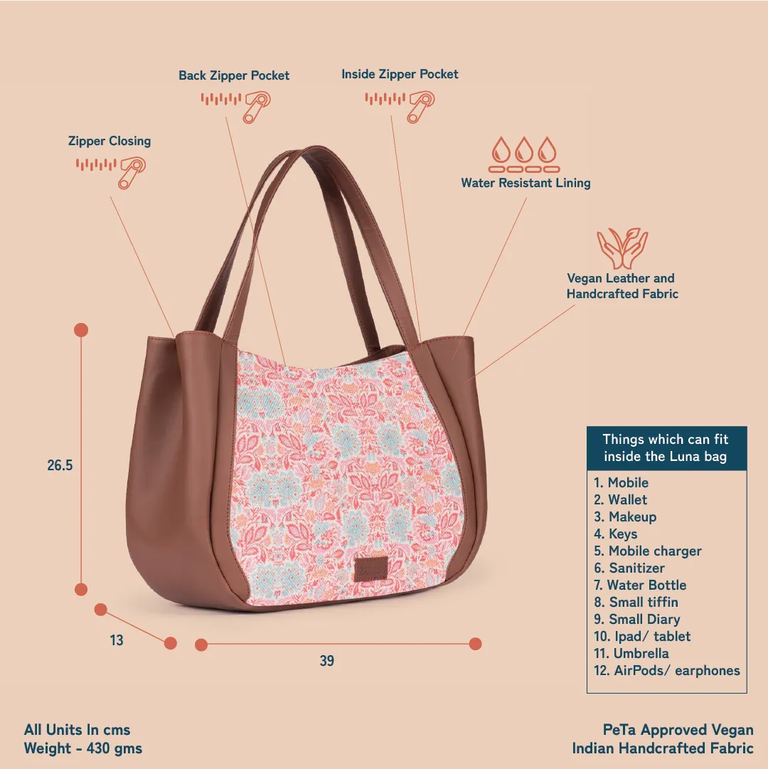 Mangalore Blossoms Luna Handbag