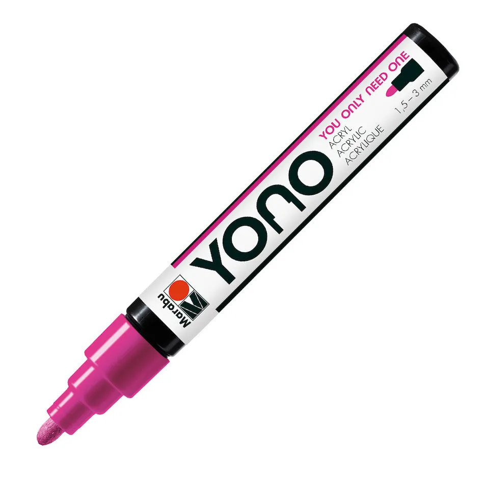 Marabu Yono Marker, Magenta 014, 1.5-3 Mm