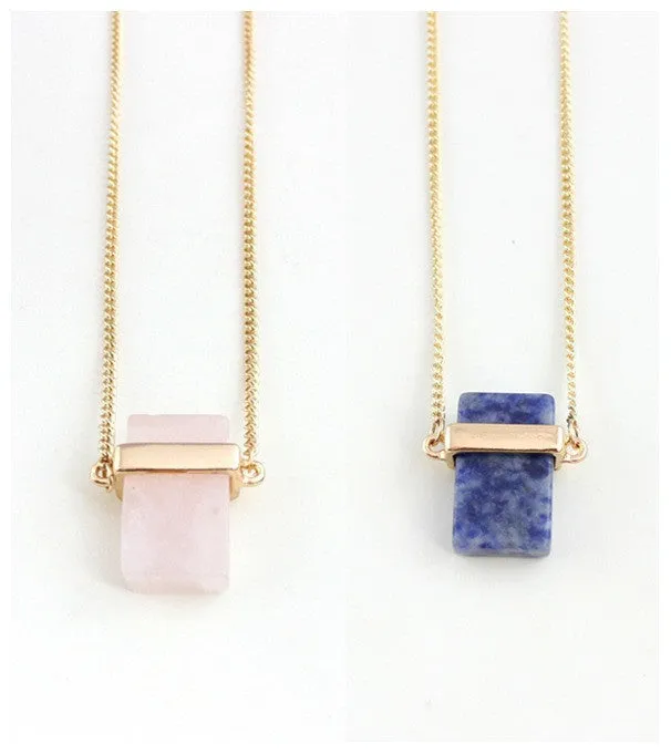 Marble Stone Necklace