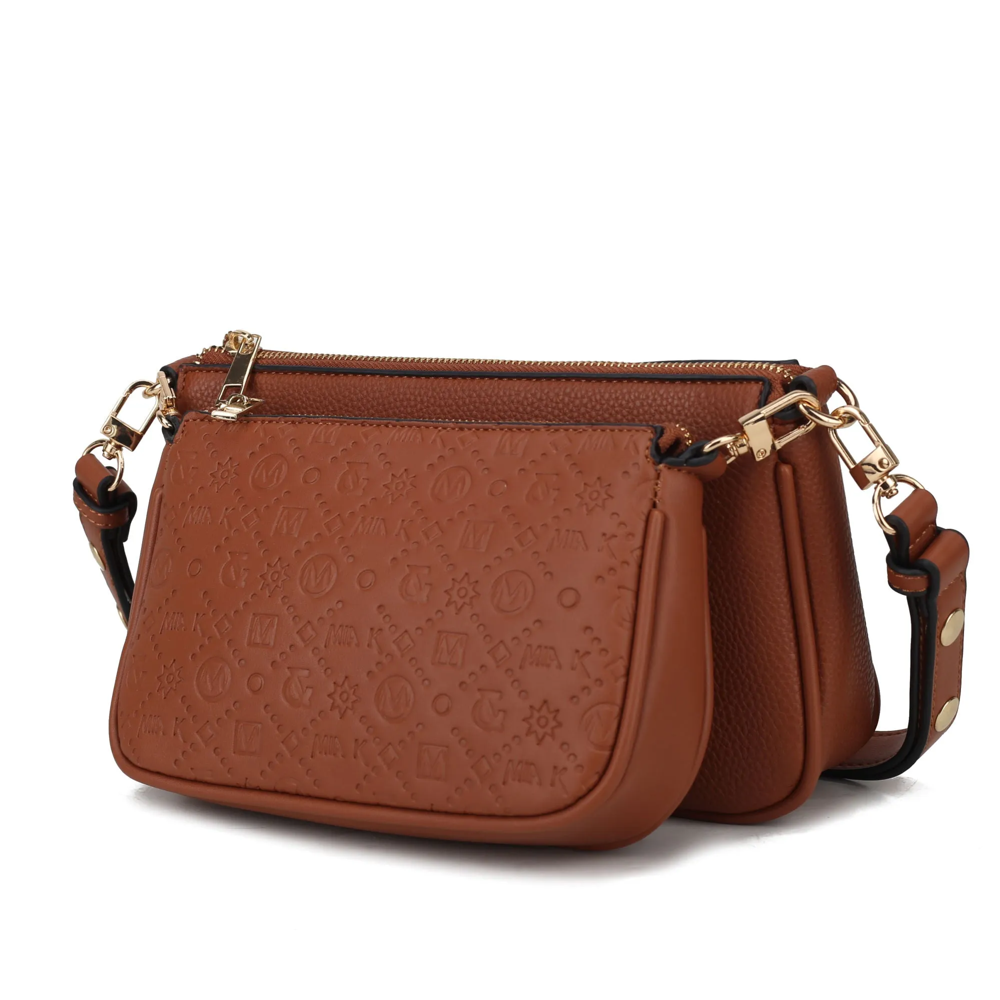 MKF Collection Dayla Baguette Handabag Vegan Leather Womens by Mia K