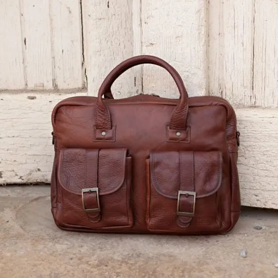 Moore & Giles Dillard Commuter Bag in Mad Dog