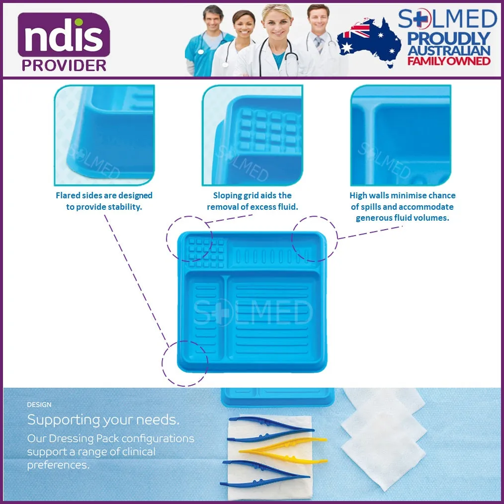 MULTIGATE STANDARD WOUND DRESSING PACK STERILE x 1