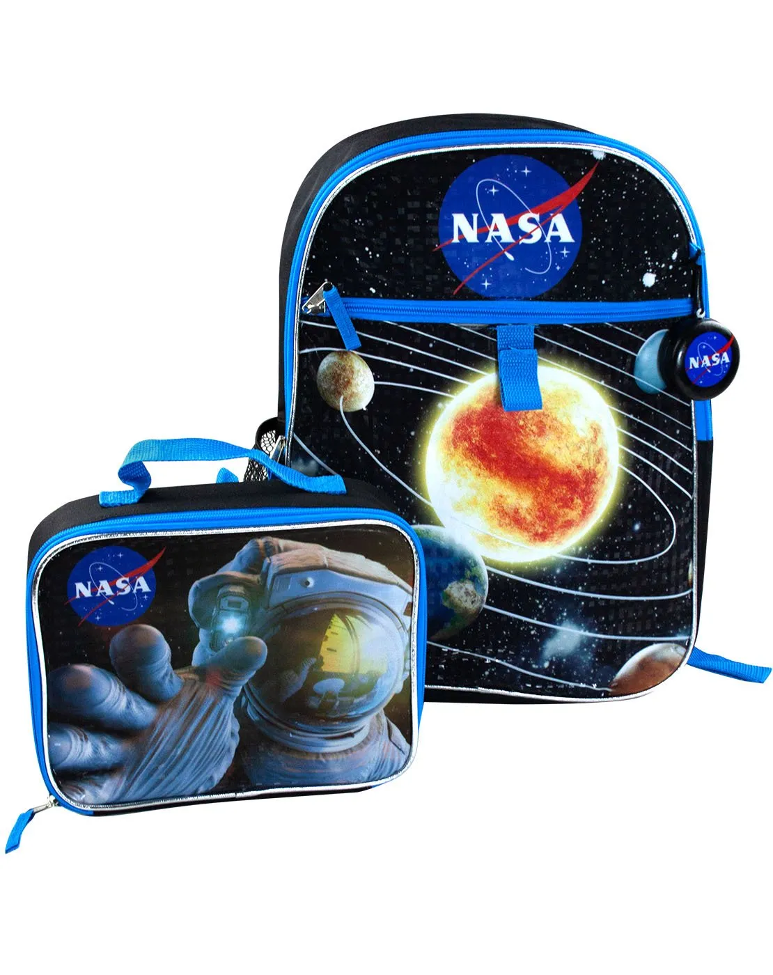 NASA Space Kid's/Children's School Bag 5 Piece Backpack Rucksack and Lunch Box Kit