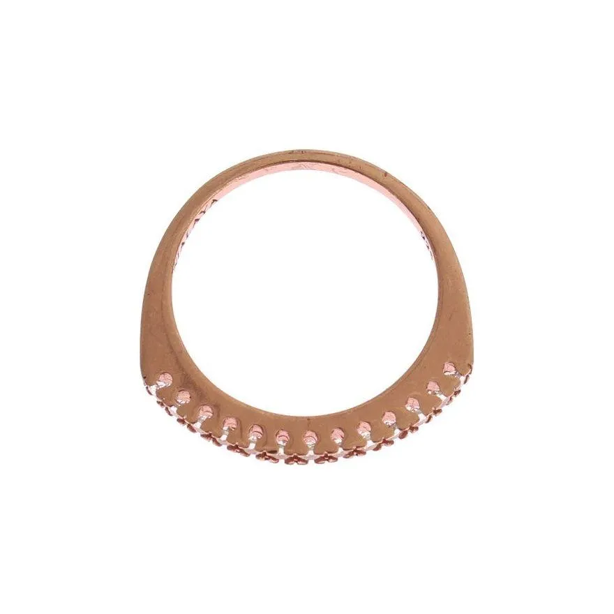 Nialaya Exquisite Gold-Plated Sterling Silver Ring