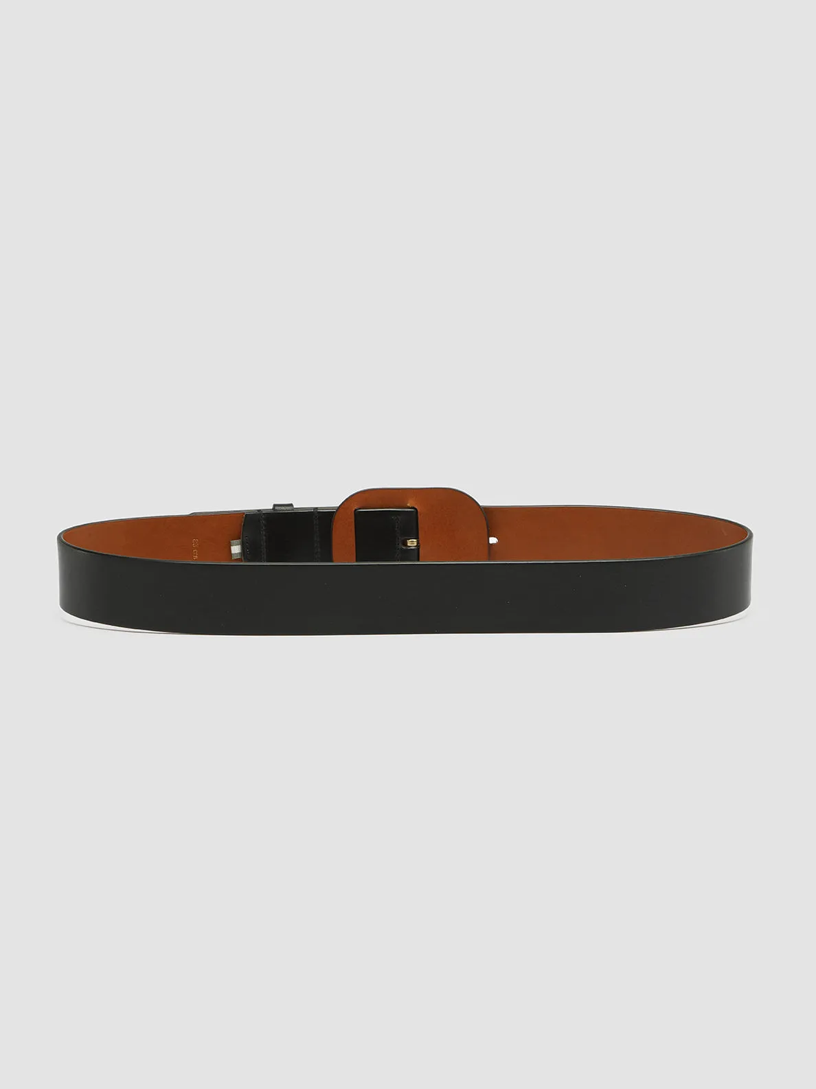 OC STRIP 058 - Black Leather belt