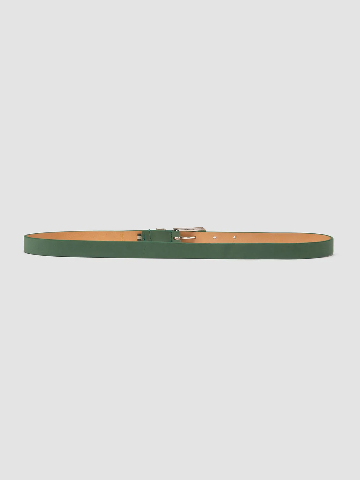 OC STRIP 066 - Green Nappa Leather Belt