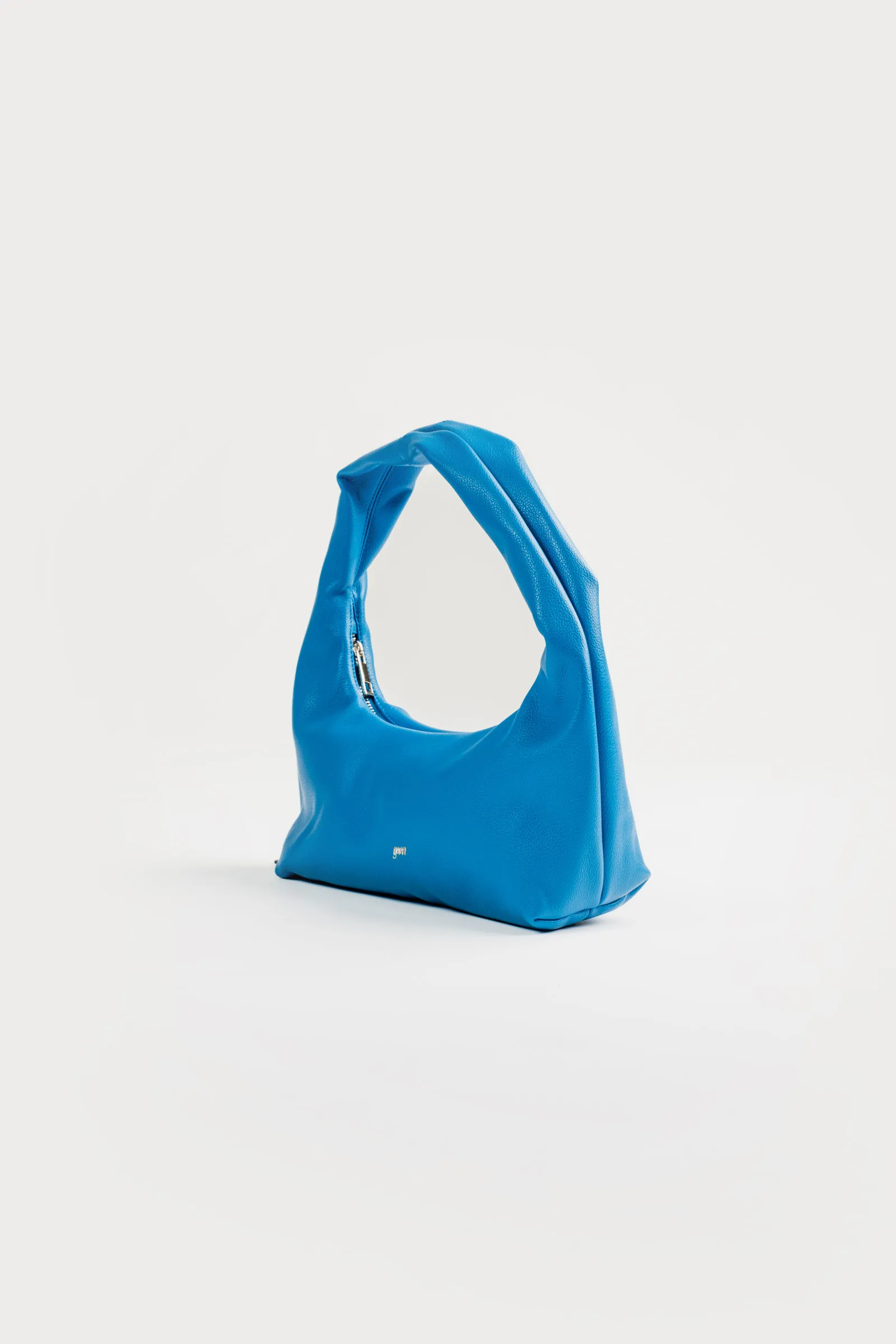 [ON HAND] Small Hobo Bag in Azure (Light Pebbled)