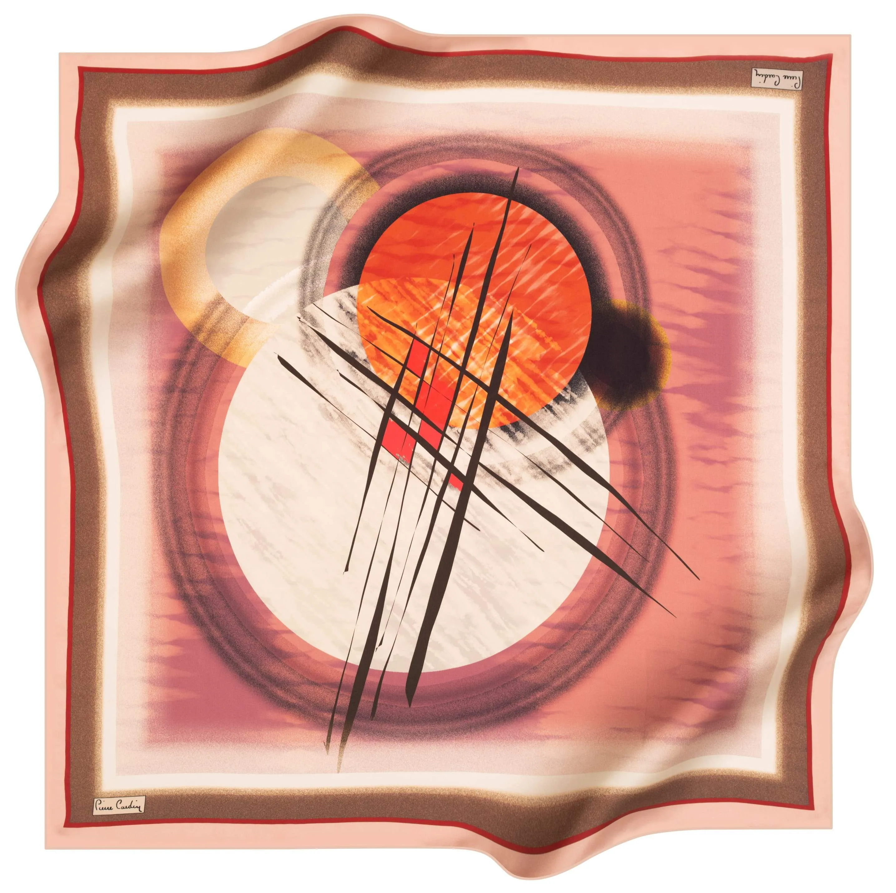 Pierre Cardin Zen Silk Scarf No. 62