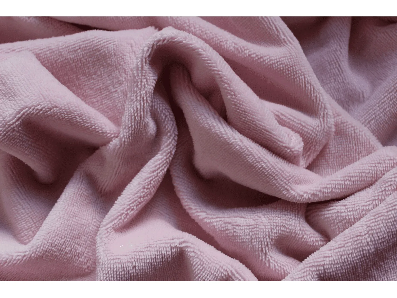 PINK Luxury Soft Bamboo TOWELLING Fabric - 305gsm by Truly Sumptuous