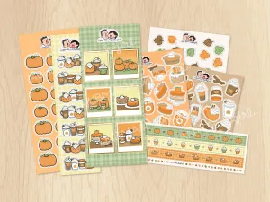 Pumpkin Spice Variety Sticker Pack