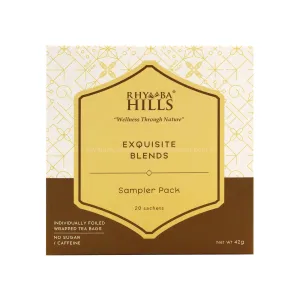 Rhymba Hills Exquisite Blends Tea Sampler Pack 42g