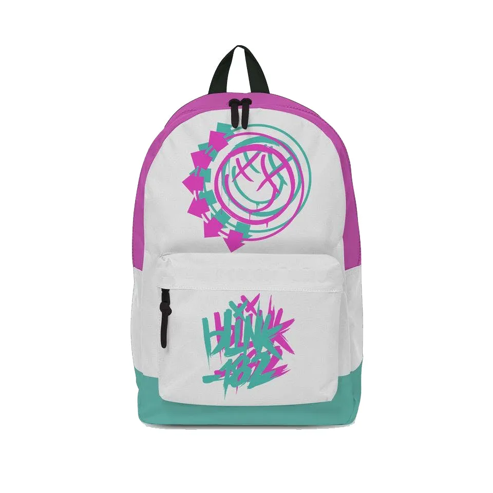 Rocksax Blink 182 Backpack - Smile White