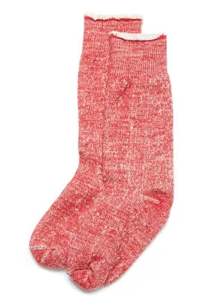 ROTOTO Double Face Socks - Red