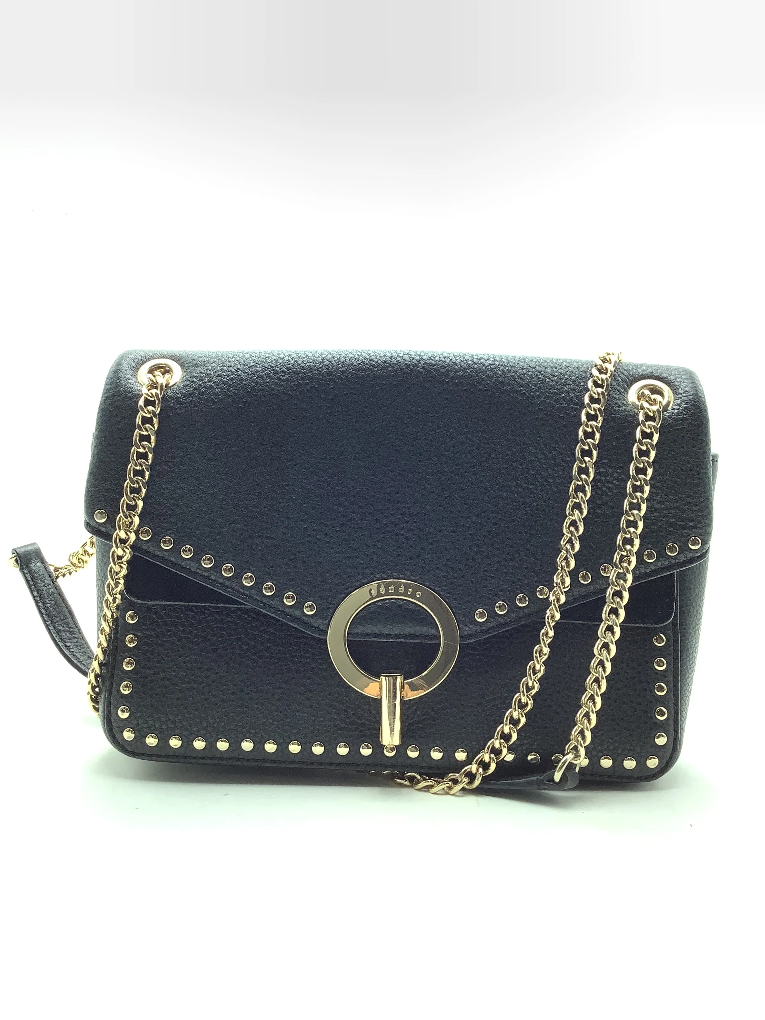 Sandro Leather Shoulder Bag