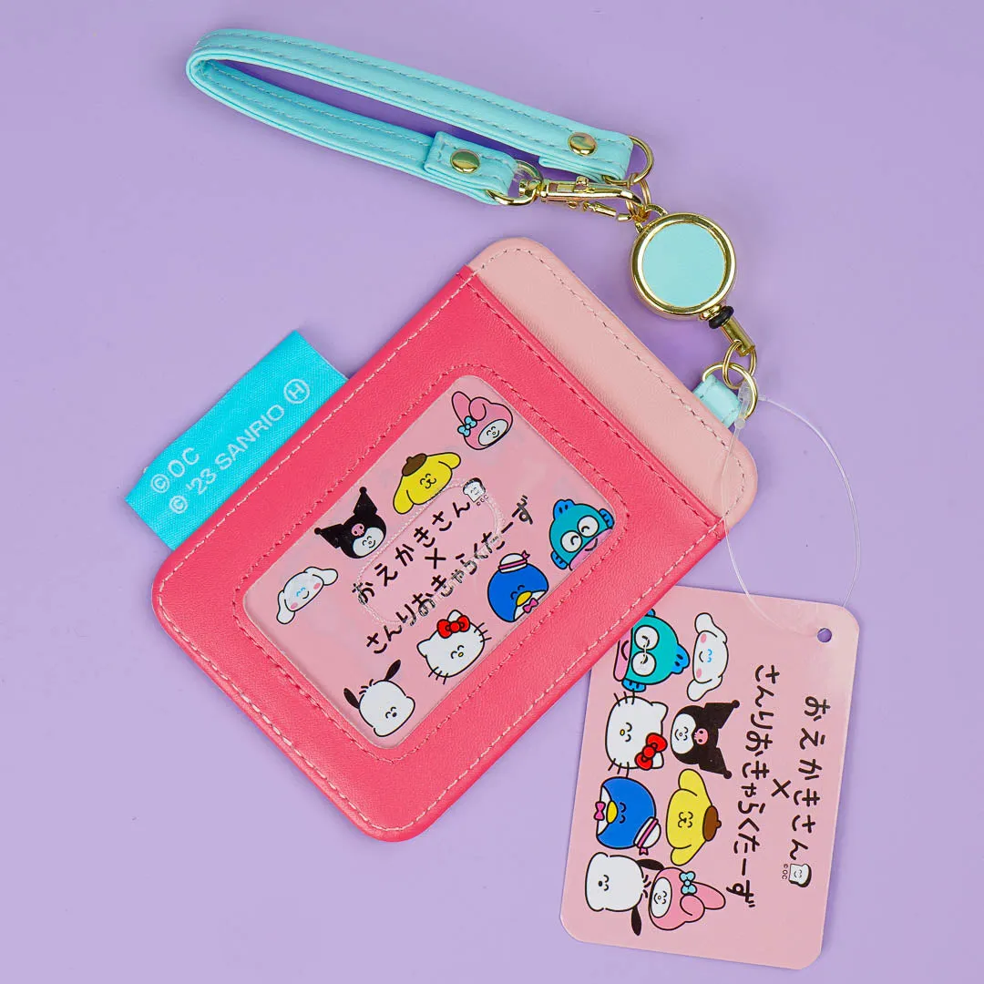 Sanrio Characters x Oekaki-San Pass Case