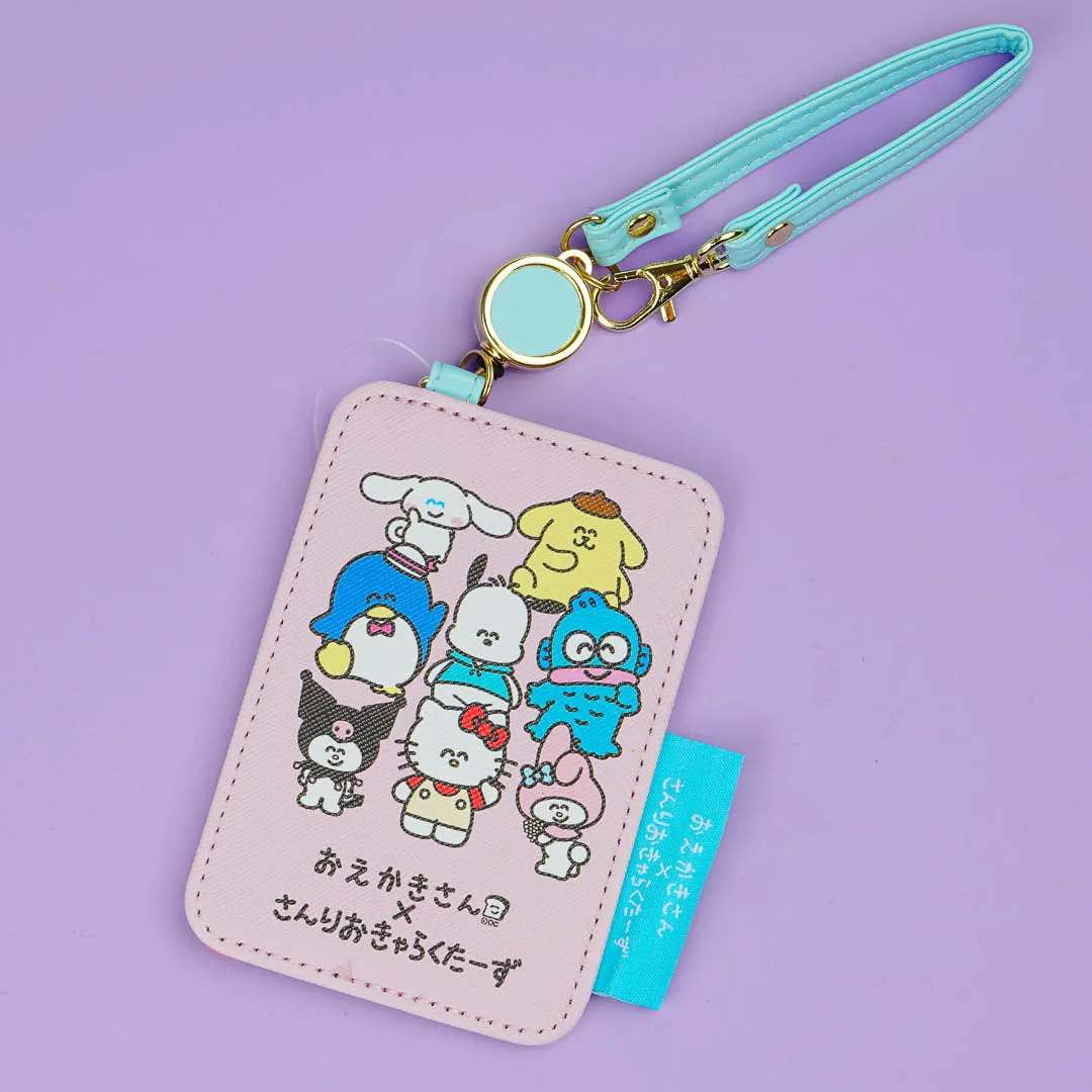 Sanrio Characters x Oekaki-San Pass Case