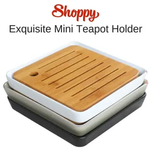 Shoppy Exquisite Mini Teapot Holder Stand