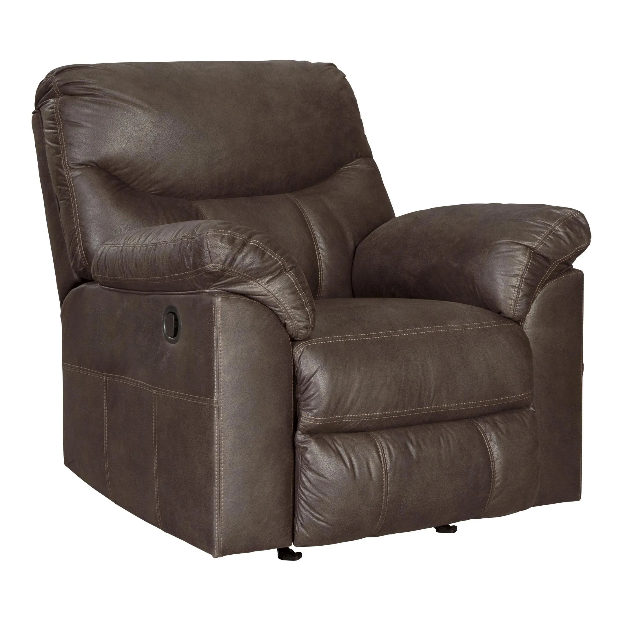 Signature Design by Ashley Boxberg Rocker Leather Look Recliner 3380325