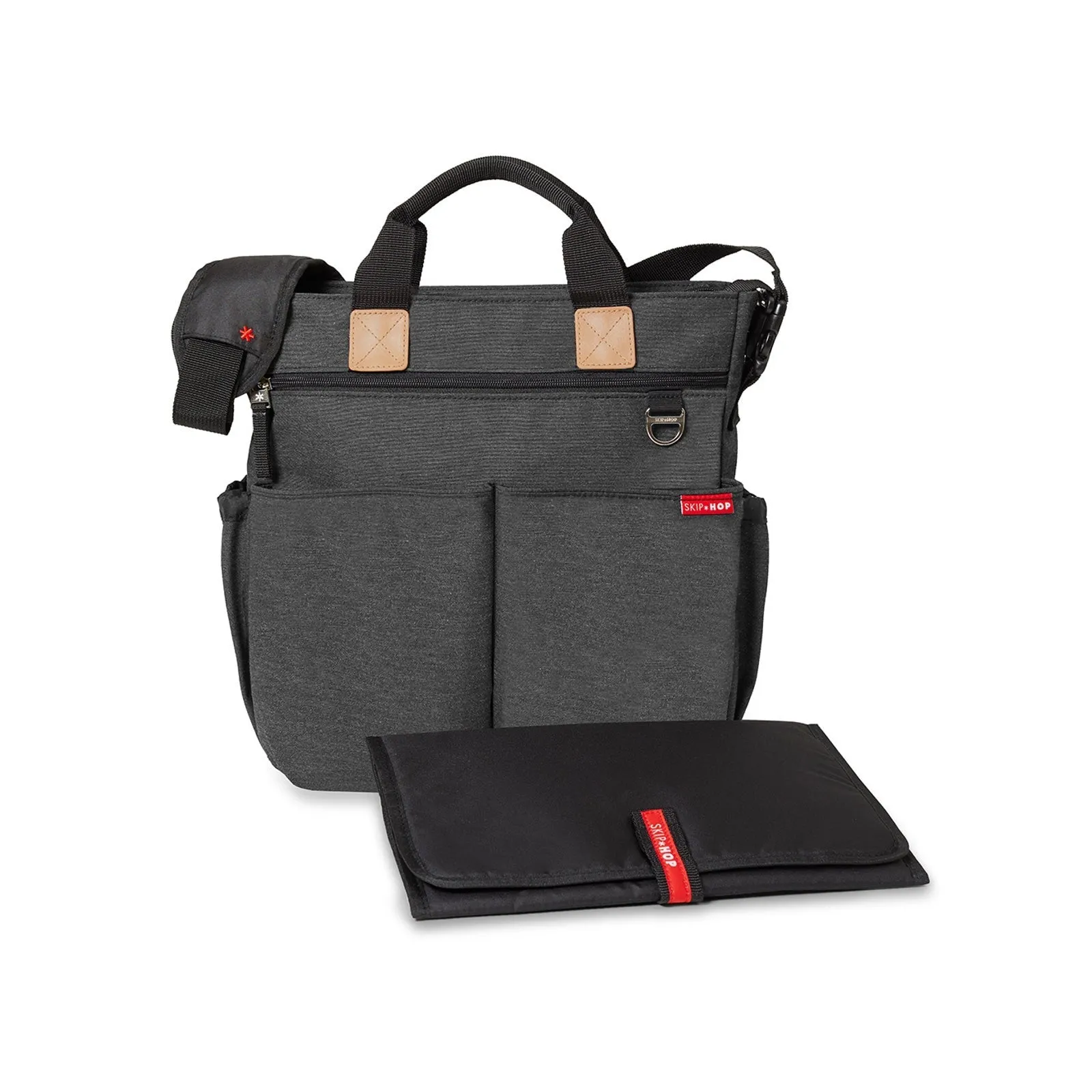 Skip Hop Duo Signature Diaper Bag - Soft Slate