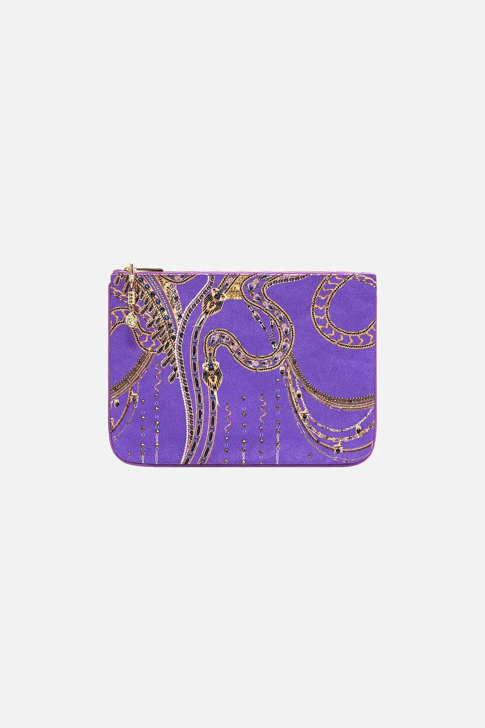 SMALL CANVAS CLUTCH LUXORLAND LADY