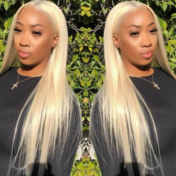 Straight 613 Bundles Human Virgin Hair No Split & Full End Blonde Color Hair Bundles