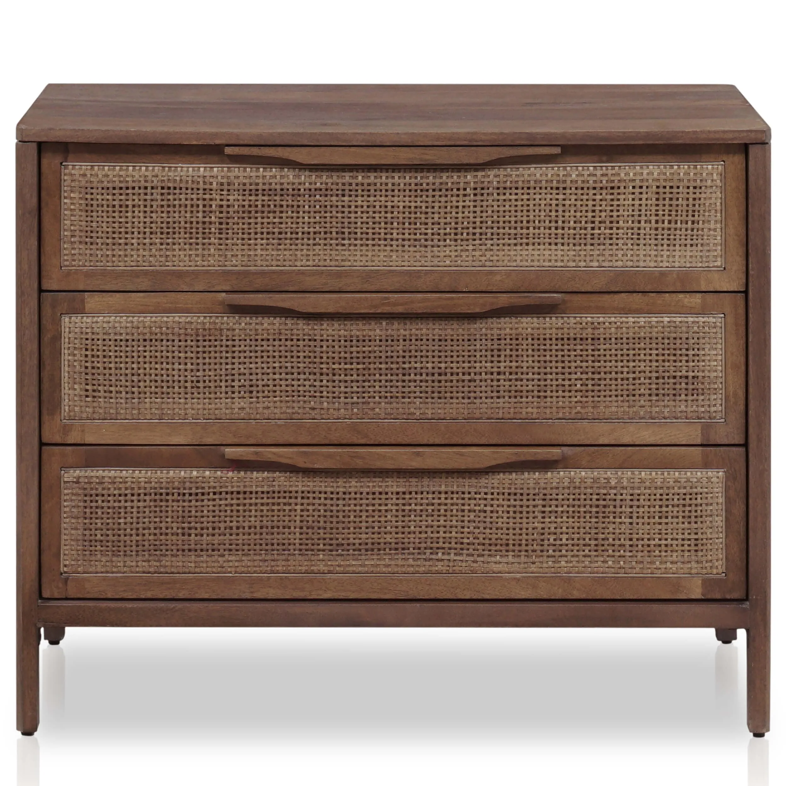 Sydney Large Nightstand, Brown Wash