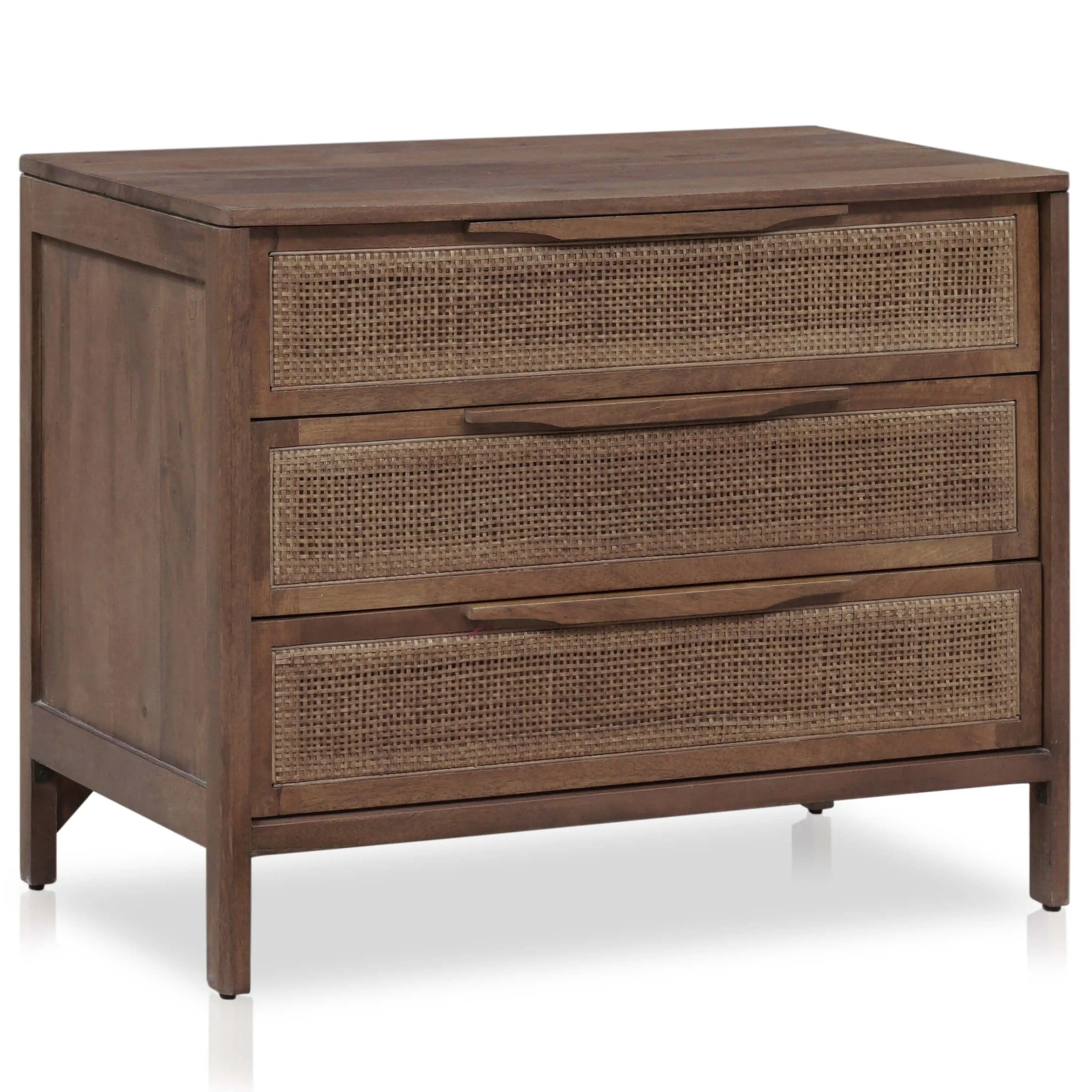 Sydney Large Nightstand, Brown Wash