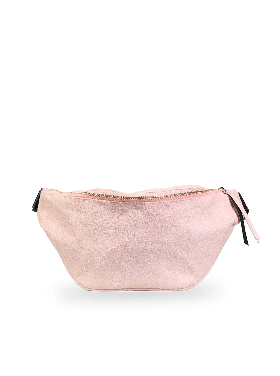 Tilkian Fanny Pack - Suede Pink