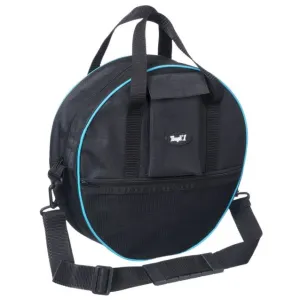 TOUGH1 YOUTH ROPE BAG WITH SHOULDER STRAP-TURQUOISE/BLACK