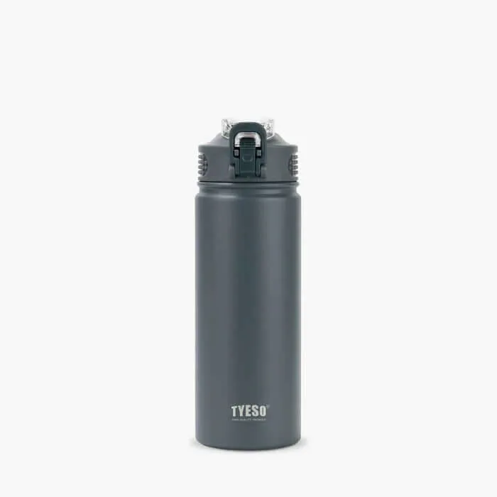 TYESO Wander Stainless Steel Sports Bottle With Straw 20oz