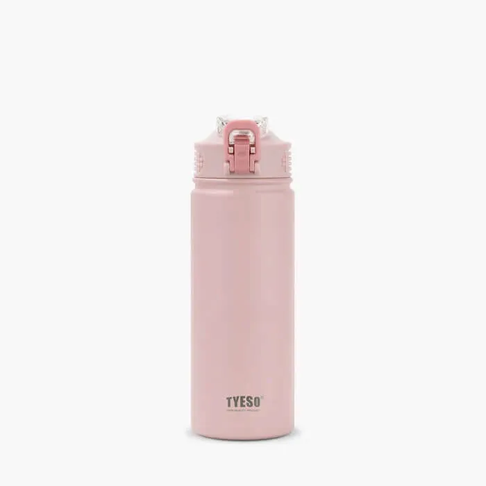 TYESO Wander Stainless Steel Sports Bottle With Straw 20oz