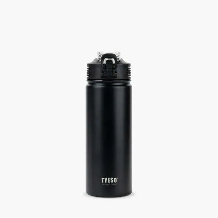 TYESO Wander Stainless Steel Sports Bottle With Straw 20oz