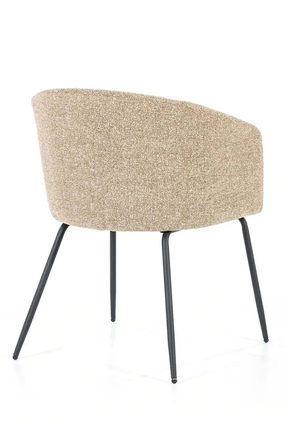 Upholstered Minimalist Dining Armchair | Eleonora Astrid