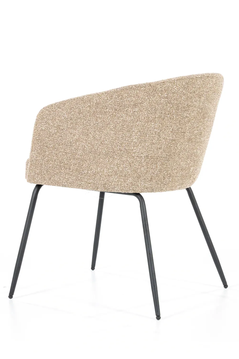 Upholstered Minimalist Dining Armchair | Eleonora Astrid