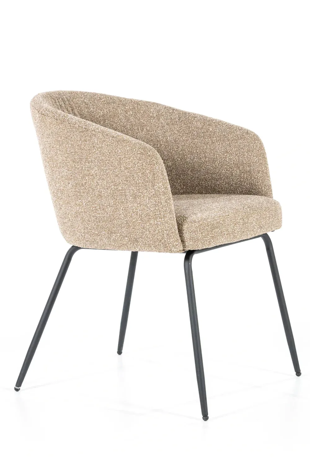 Upholstered Minimalist Dining Armchair | Eleonora Astrid