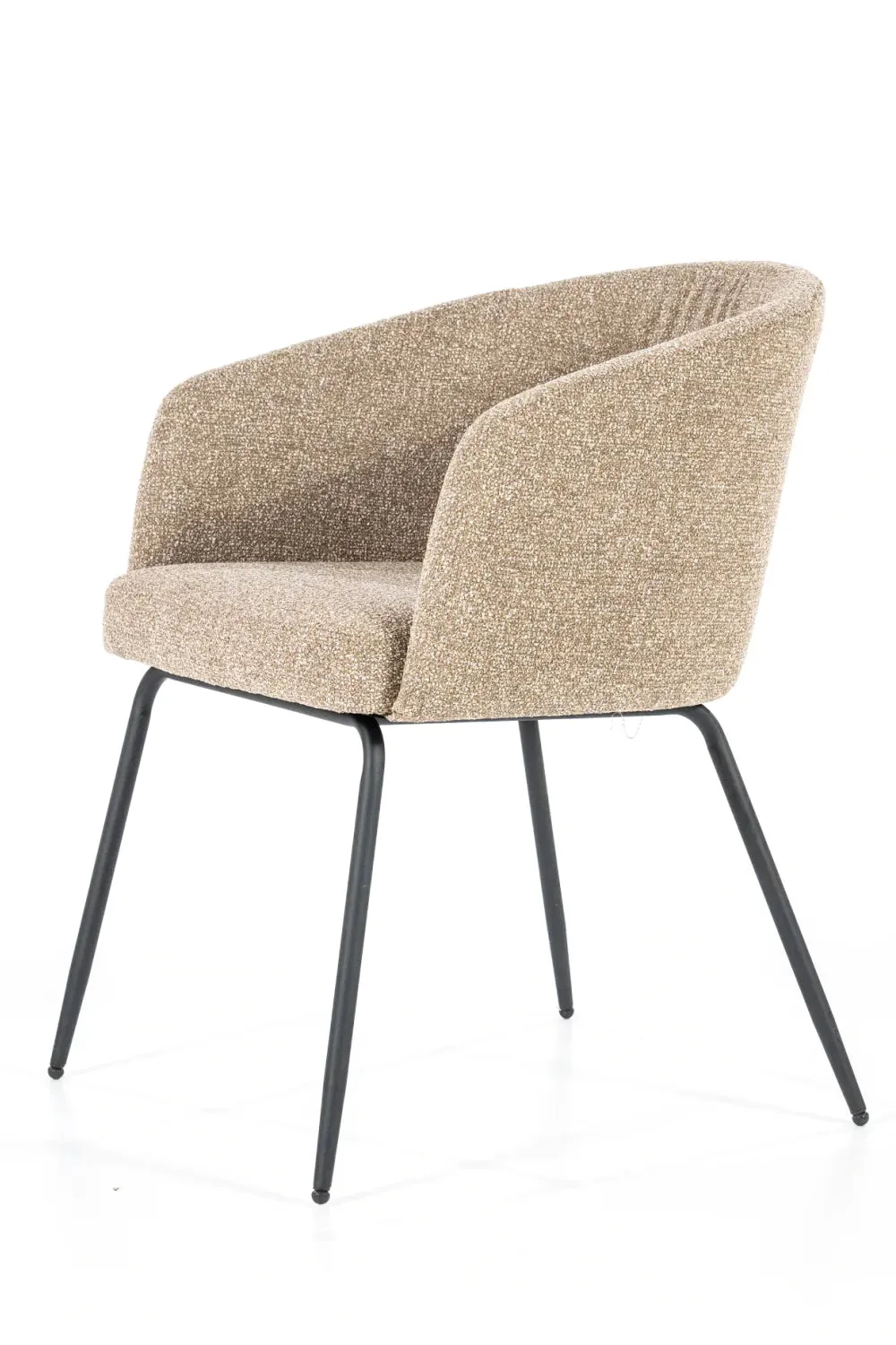 Upholstered Minimalist Dining Armchair | Eleonora Astrid