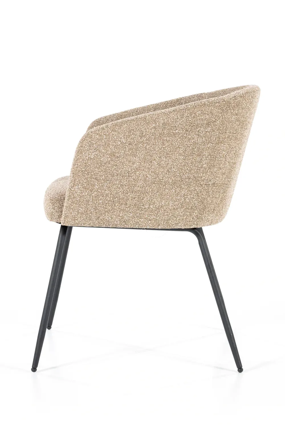 Upholstered Minimalist Dining Armchair | Eleonora Astrid