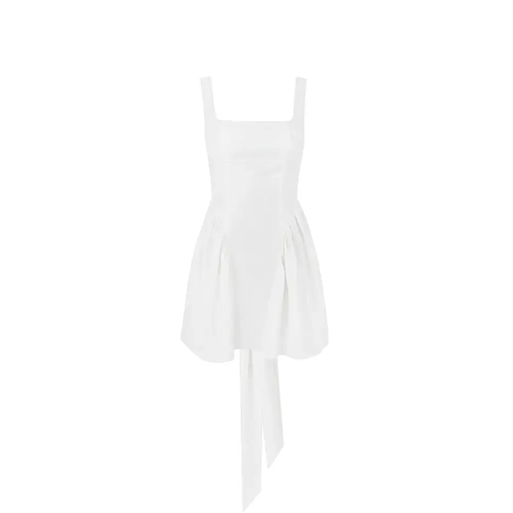 White bow dress