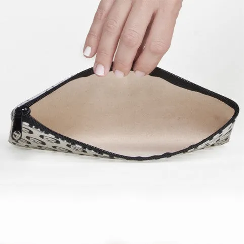 Zipped Pouch - Poe-ka Dots